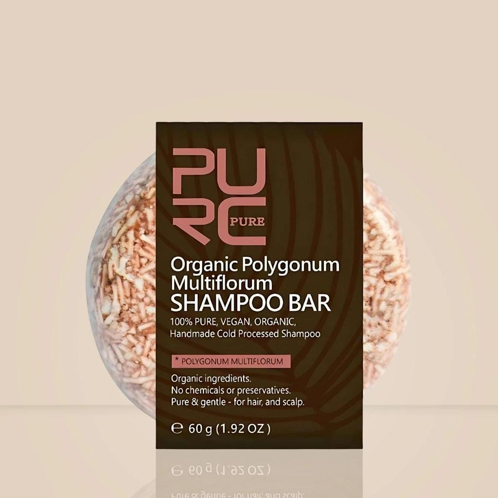 Hair Darkening Shampoo: PurcBrown with Polygonum Multiflorum