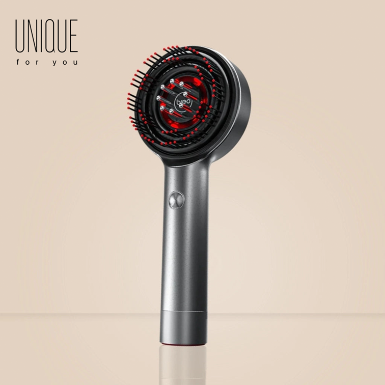 BreoBrush Ultra Hi Tech Comb: phototherapy, massager and diffuser