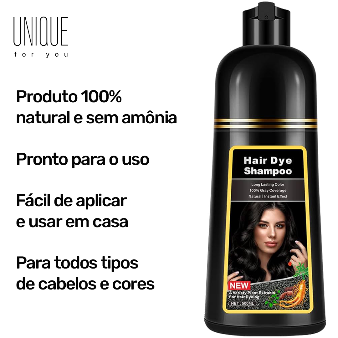 Botanical Brimless 3 in 1 Shampoo: Natural color in seconds