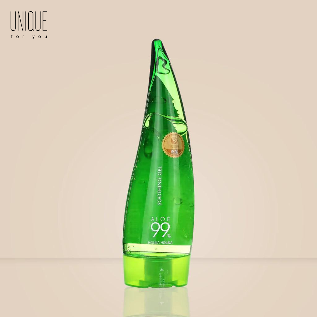 Pure Aloe Vera Gel: Double Action for Hair and Face