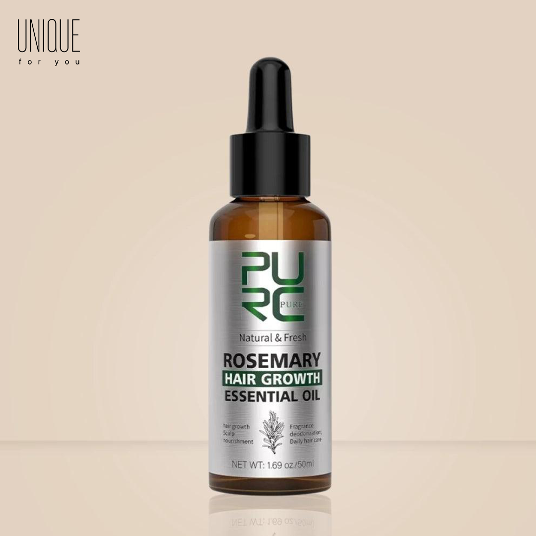 Rosemary oil: hair growth and strengthening