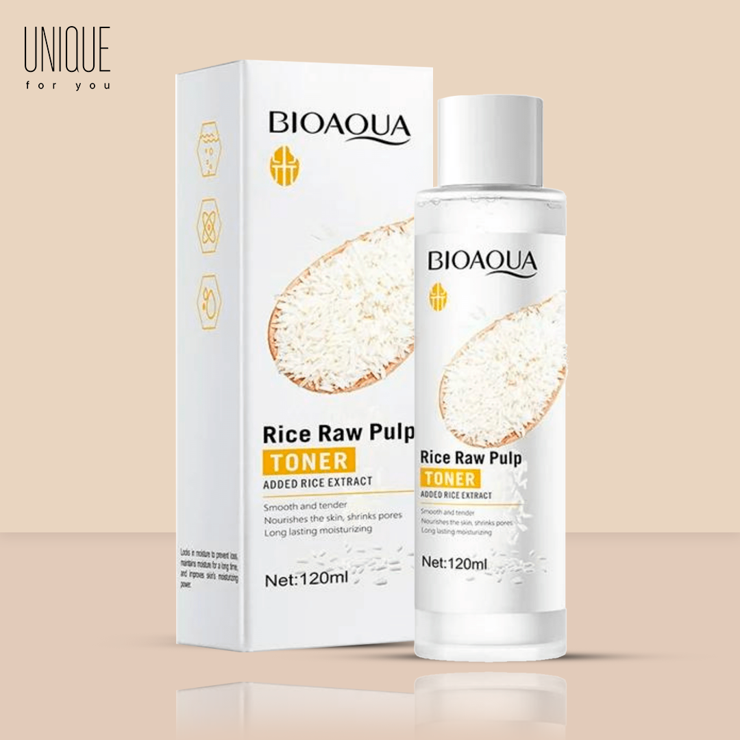 Facial Toner with Rice Pulp: Nutrition and Freshness in Every Drop